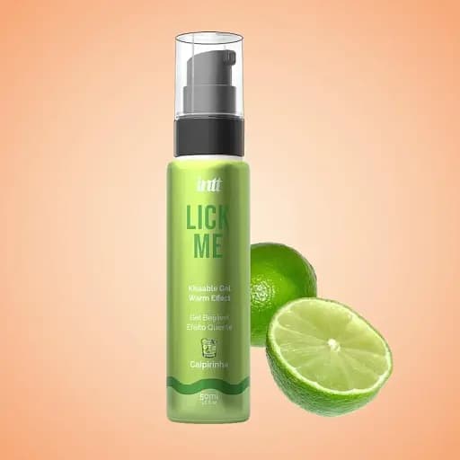 Лубрикант оральный Intt Lick Me Kissable Gel кайпиринья 50 мл - фото 2