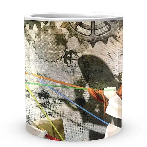 Кухоль GeekLand Steins Gate Брама Штейна Макісе Рінтаро SG 17 330 мл білий - фото 2