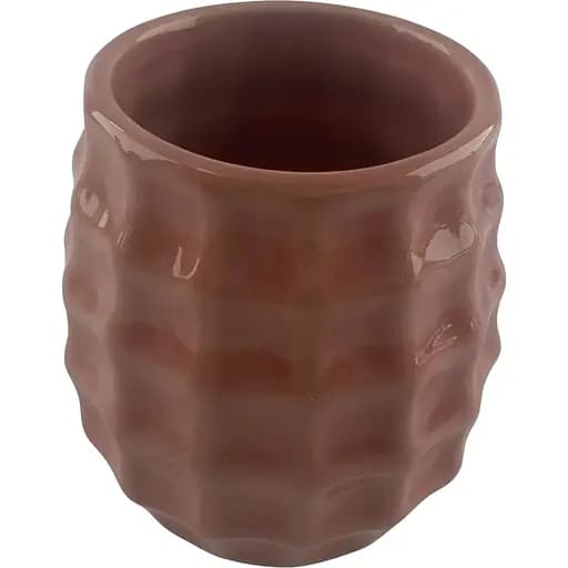 Набор аксессуаров для ванной комнаты No brand керамический розовый 28.5x22.5x9 см - фото 3