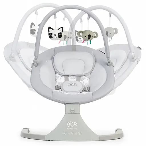 Електричне крісло-гойдалка Kinderkraft Luli Grey (4118) - фото 7