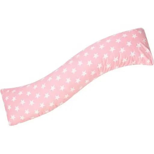 Наволочка Ideia S-Form сатин з блискавкою 40х130 см біла пудрова (8-34987*002) - фото 1