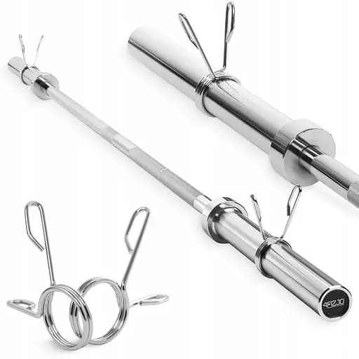 Гриф для штанги прямой олимпийский 4FIZJO 220 см 50 мм (P-5905973401197) - фото 1