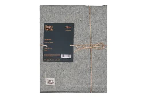 Скатерть Ardesto Oliver, 133х220см, 100% хлопок, зеленый (ART09OG) - фото 1