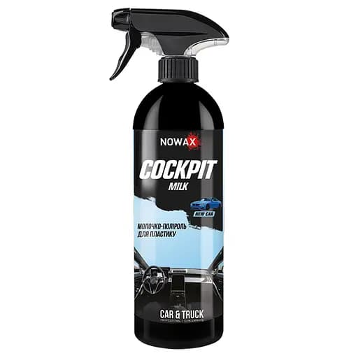 Молочко-поліроль для панелі приладів Nowax Cockpit Milk New Car 750 мл (NX75003) - фото 1