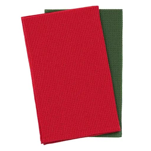 Подарочный набор полотенец в мешочке Ardesto Christmas Deer 38х63см, 2шт, 100% хлопок, красный, зеленый (ART3863HDB) - фото 6