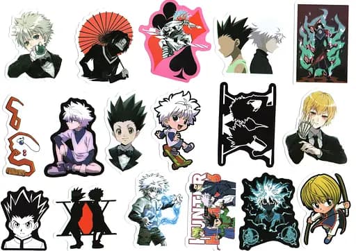 Стикерпак Хантер х Хантер Набор наклеек Hunter × Hunter 50 штук - фото 4