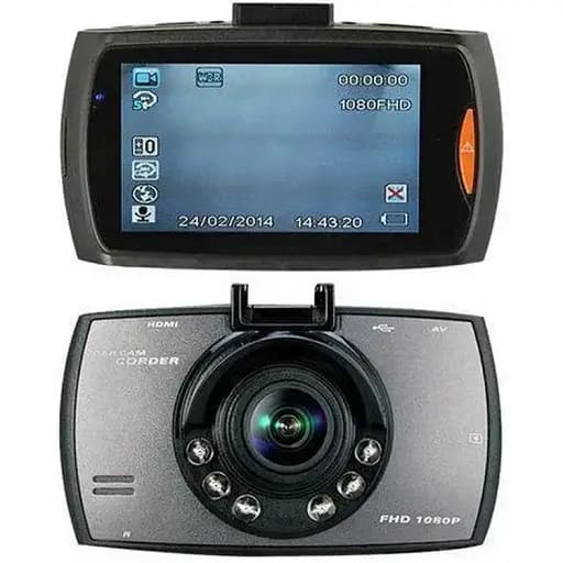 Видеорегистратор автомобильный DVR HD 129 Black-Gray (av032) - фото 2