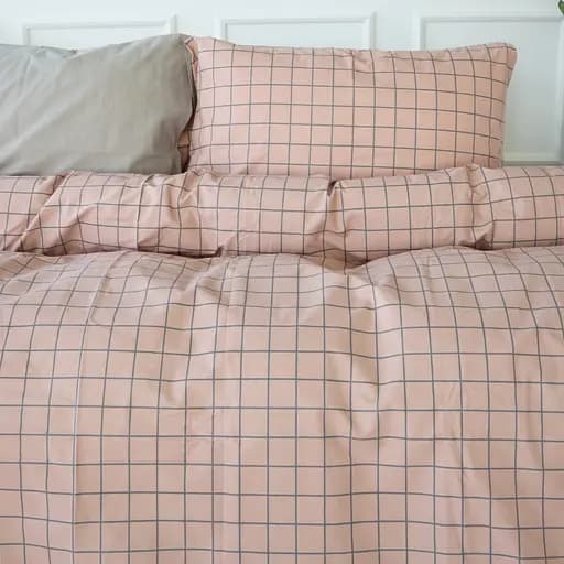 Простирадло MirSon Ranforce Elite 17-4741 Savanna 150х220 см сіре (2200008928988) - фото 5