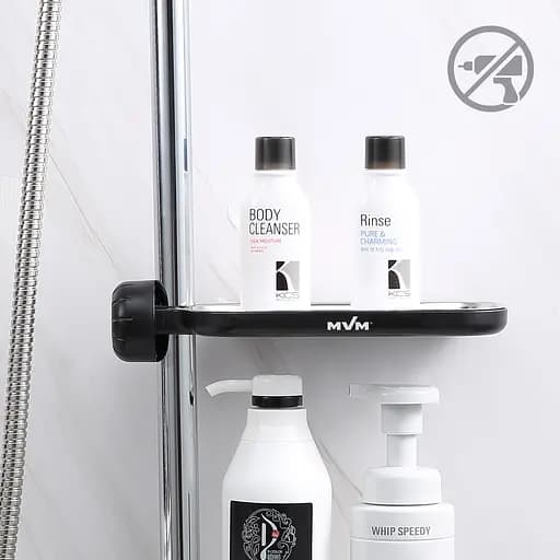 Набор аксессуаров для ванной комнаты My Home MVM-09 белый с черным (MVM-MH-09 WHITE/BLACK) - фото 3