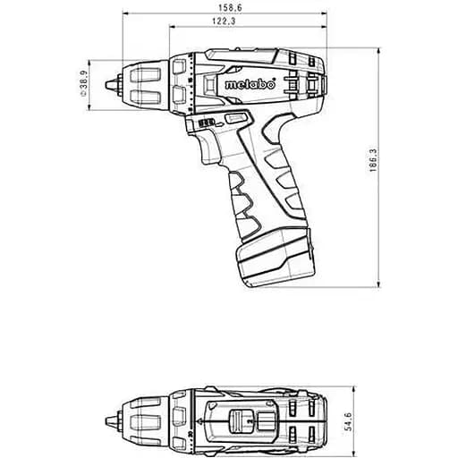 Дриль-шуруповерт Metabo PowerMaxx BS (600079550) [119765] - фото 5