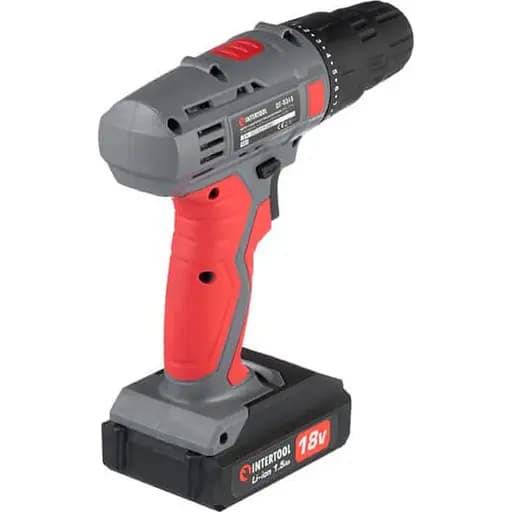 Дриль-шуруповерт Intertool DT-0315 18 V 1.5Ah [89137] - фото 9