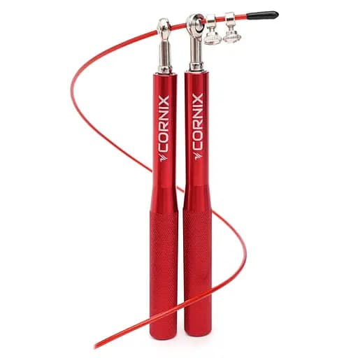 Скакалка швидкісна для кросфіту Cornix Speed Rope XR-0158 Red - фото 1