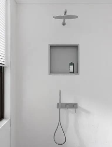 Полка-ниша для ванной комнаты Mixxus Premium NICHE-0101 из нержавеющей стали SUS304 (MI6677) - фото 5