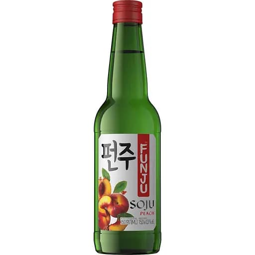 Соджу FUNJU 15% Peach 0.35 л - фото 1