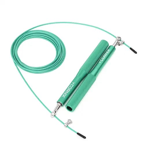 Скакалка скоростная для кроссфита Cornix Speed Rope XR-0156 Green - фото 2
