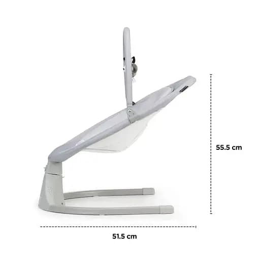 Електричне крісло-гойдалка Kinderkraft Luli Grey (4118) - фото 12