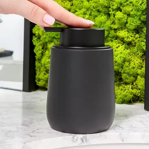 Набор аксессуаров для ванной комнаты My Home MVM-17 черный (MVM-MH-17 BLACK) - фото 9