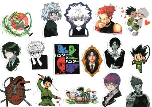 Стикерпак Хантер х Хантер Набор наклеек Hunter × Hunter 50 штук - фото 3