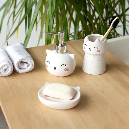 Набор аксессуаров для ванной комнаты МВМ My Home MVM-22 белый (MVM-MH-22 WHITE) - фото 6