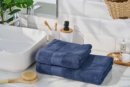 Полотенце махровое Ardesto SuperSoft 70х140 см 100% хлопок синее (ART2270DBP)  - фото 7