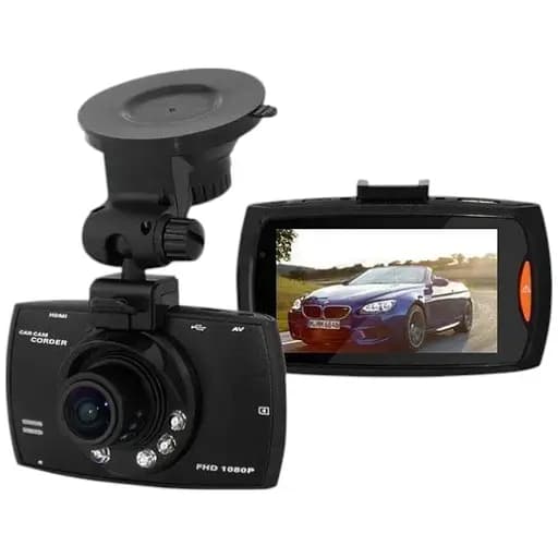 Видеорегистратор автомобильный DVR HD 129 Black-Gray (av032) - фото 1