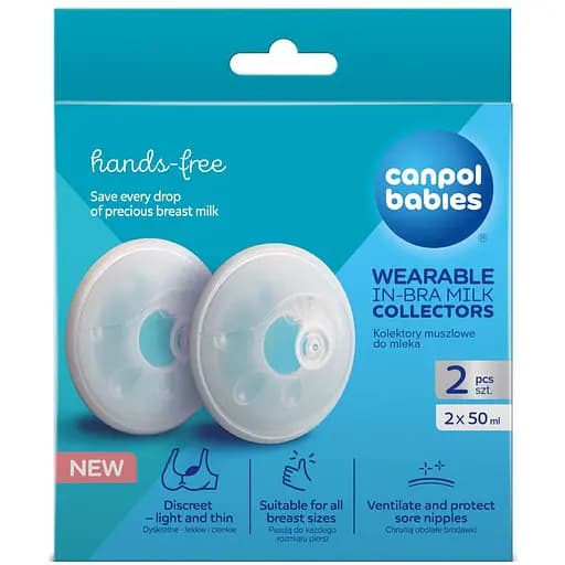 Вкладний контейнер молокозбірник Canpol babies  2 шт. (1/700) - фото 14