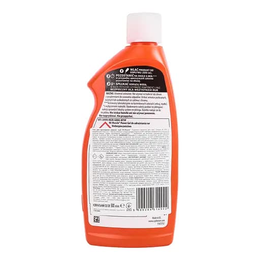 Гель для прочистки труб Mr Muscle, против трудных засоров. 500 мл - фото 4