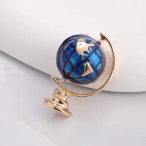 Брошь Глобус (158511327) - фото 4