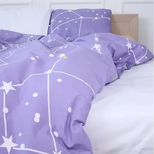 Простыня MirSon Бязь 17-4742 Constellation 220x240 см белая (2200008929268) - фото 1