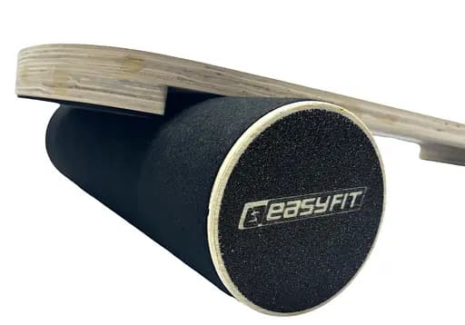 Балансувальна дошка EasyFit баланс борд із валиком чорний (EF-0552) - фото 4