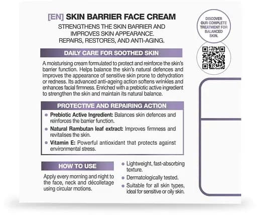 Крем для лица Babaria Skin Barrier Effect Face Cream для укрепления кожного барьера 50 мл - фото 5