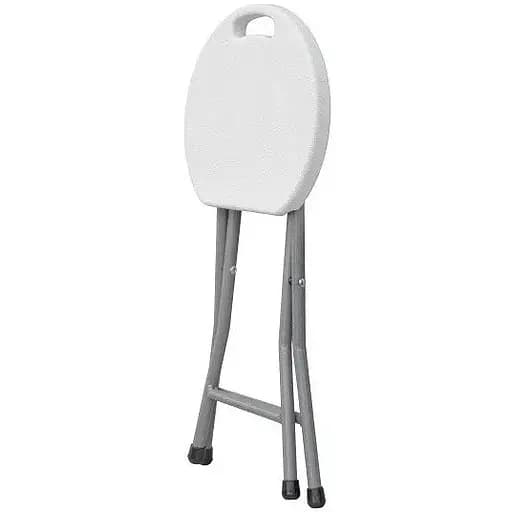 Стілець Time Eco ТЕ-1831 складаний круглий білий - фото 2