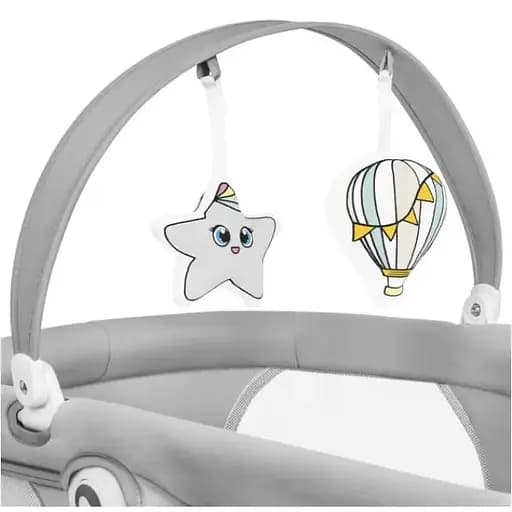 Качалка-ліжко Lionelo Bella Set Grey Concrete сіра (LO-BELLA SET GREY CONCRETE) - фото 6