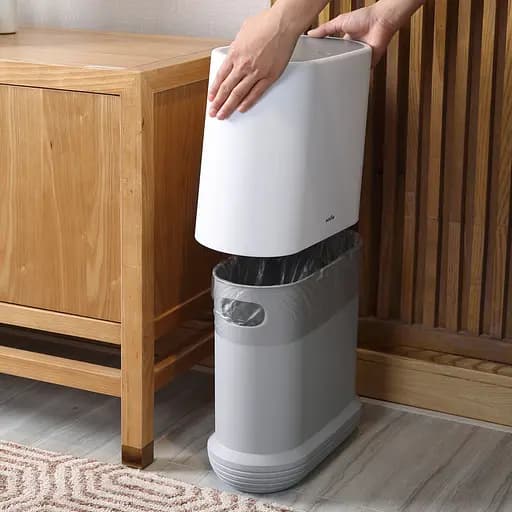 Набор аксессуаров для ванной комнаты МВМ My Home MVM-03: BP-13, BP-14, BP-15, белый с серым (MVM-MH-03 WHITE/GRAY) - фото 5