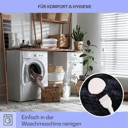 Электрическое одеяло Klarstein Watson Deluxe XL 160 Вт (10045253) - фото 3