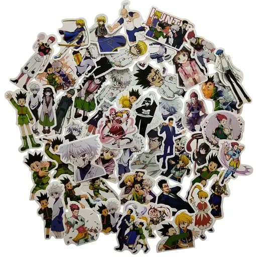 Стикерпак Хантер х Хантер Набор наклеек Hunter × Hunter 50 штук - фото 1