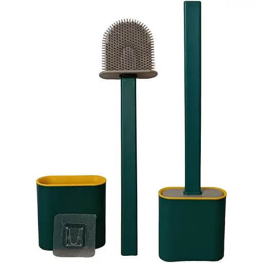 Ершик для унитаза Werk WTB-09 силиконовый зеленый (138082) - фото 1