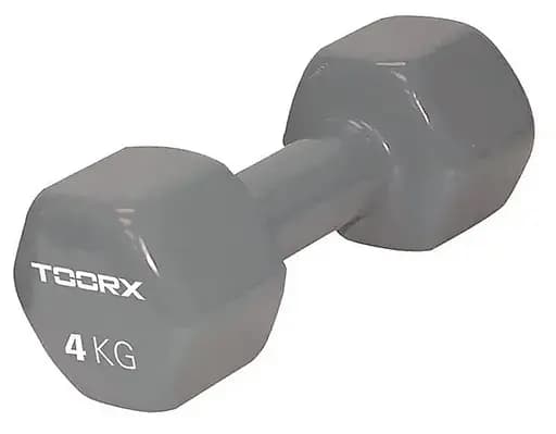 Гантель для фитнеса Toorx Vinyl 4 кг (MV-4) - фото 1