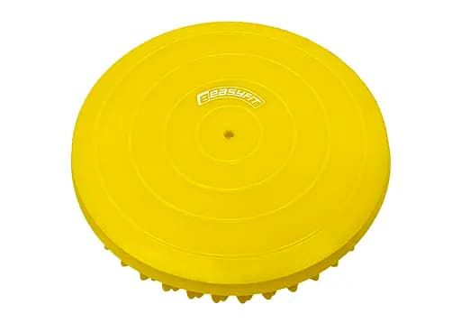 Полусфера массажная киндербол EasyFit 16 см мягкая желтая (EF-3001-Y) - фото 2