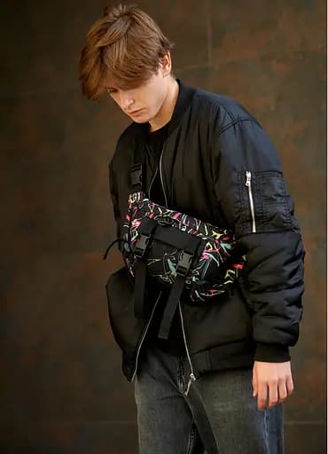 Мужская сумка бананка Sambag Dynamicdart 38 × 21 × 7 см (80411707m) - фото 1