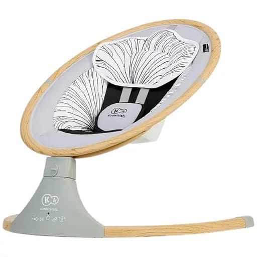 Заколисуючий центр Kinderkraft LUMI Wooden Grey - фото 4