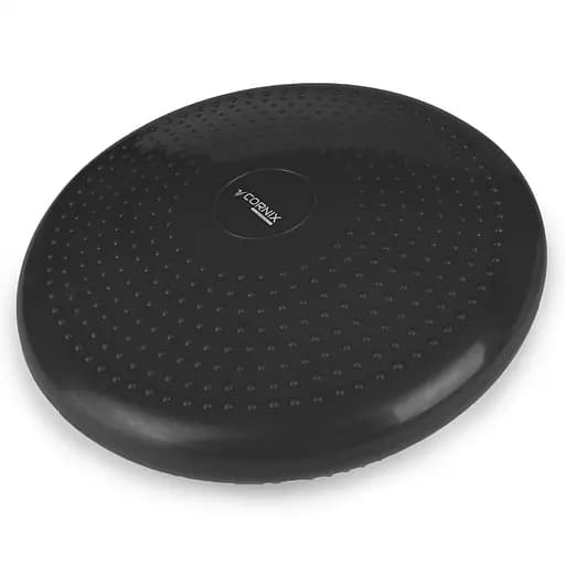 Балансировочная подушка-диск Cornix 33 см (сенсомоторная) массажная XR-0052 Black - фото 4