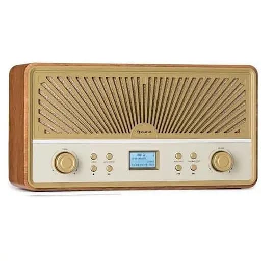 Стереосистема Auna Glastonbury Go Digital Radio Stereo Battery (10041151) - фото 1