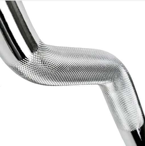 Гриф для штанги Toorx W-образный 120 см 25 мм с винтовыми замками (BCV-120) - фото 5