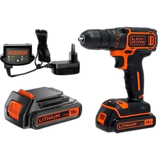 Дриль-шуруповерт Black+Decker BDCDC18B [119530] - фото 2