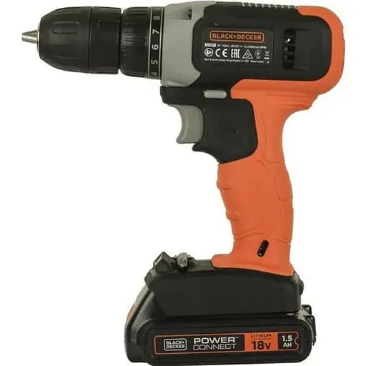 Дриль-шуруповерт Black+Decker BCD001C1 [119552] - фото 2