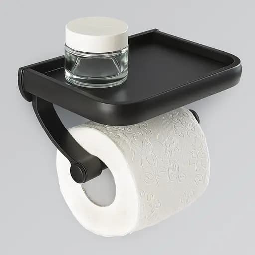 Набор аксессуаров для ванной комнаты My Home MVM-17 черный (MVM-MH-17 BLACK) - фото 8