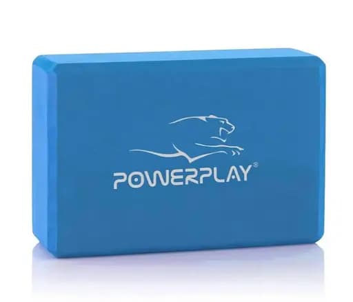 Блоки для йоги PowerPlay 4006 Yoga Brick EVA 2 шт Синие (PP_4006_Blue_2in) - фото 2