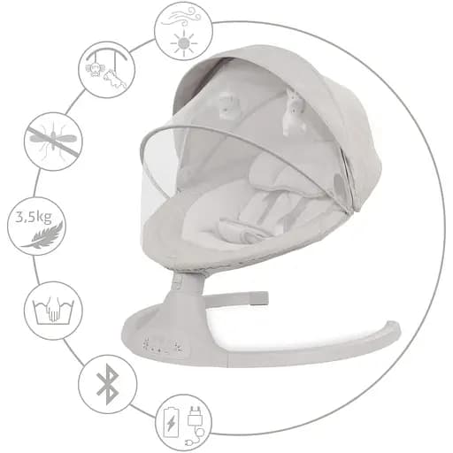 Заколисуючий центр Kidwell Luxi Light Melange - фото 8