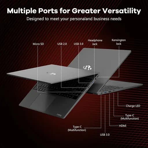 Ноутбук NIMO N153 R5 6600H/32GB/1TB Grey [137451] - фото 7